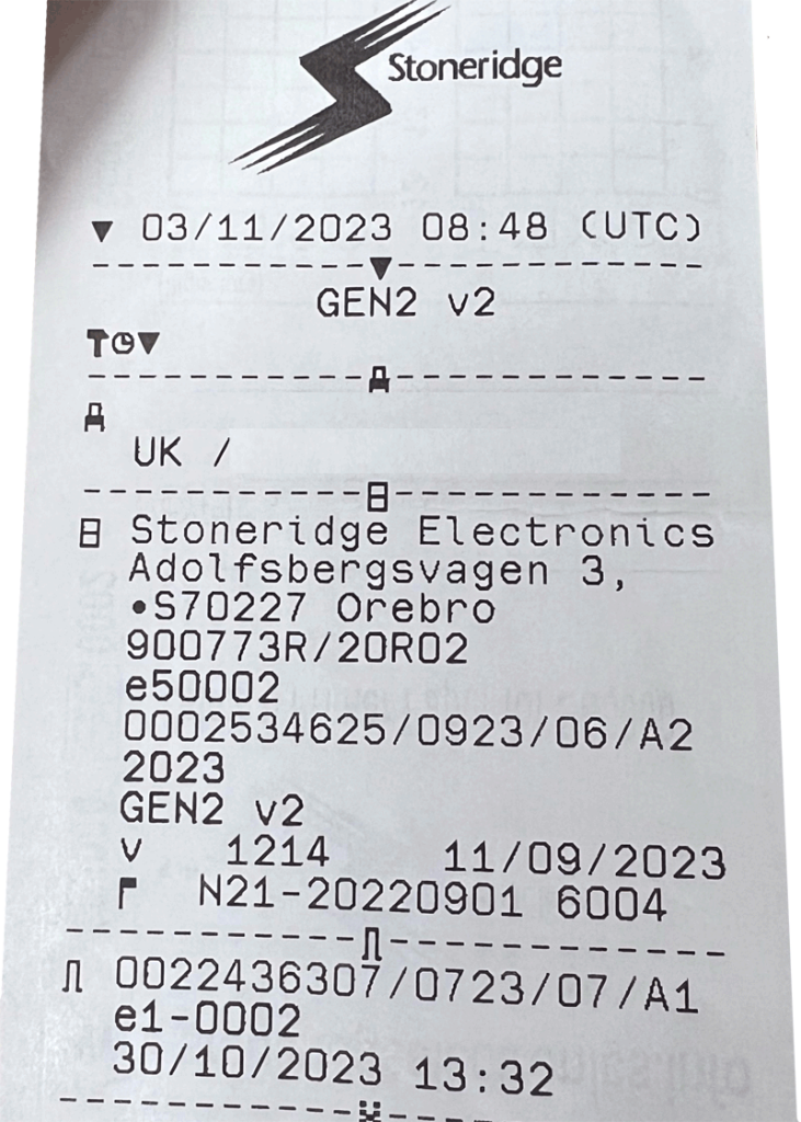 Tachograph Compatibility Checker Tacho  Documentation Portal